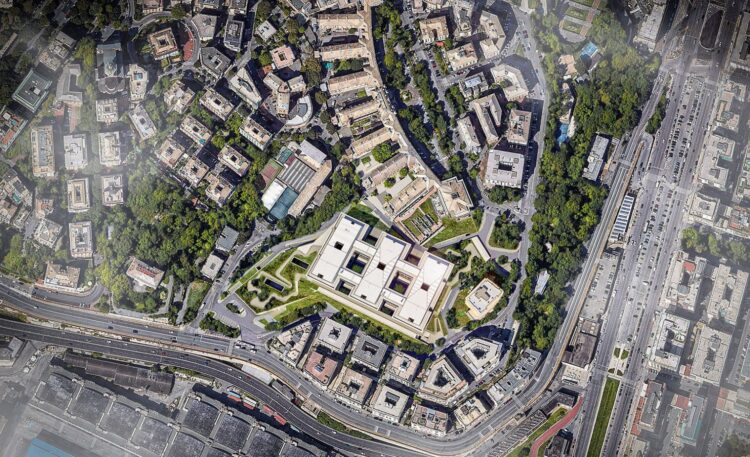 NUOVO GALLIERA vista aerea