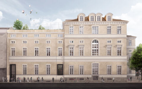Studio Archisbang con AREA Progetti, proposta vincitrice del concorso "Torino fa scuola" per la riqualificazione della scuola media Giovanni Pascoli in via Duchessa Jolanda