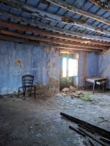 Interno di casa da ristrutturare a Gangi