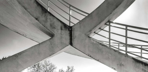 Lo stadio Artemio Franchi di Firenze (foto di Matteo Cirenei, tratta dal progetto Finding Pier Luigi Nervi svolto insieme a Marco Menghi. Per ulteriori informazioni: https://salviamoilfranchi.org/finding-pier-luigi-nervi)