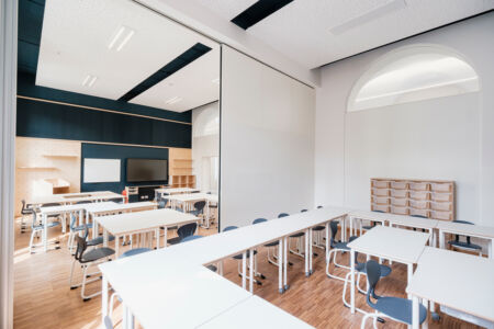 Scuola secondaria di I grado,
Giovanni Pascoli, Torino
(Silvia Minutolo, Marco Giai Via)
© Andrea Guermani