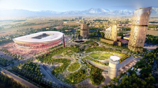 Il nuovo stadio di San Siro e l'area circostante nella proposta di Progetto CMR