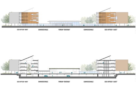 Frigerio Design Group, Green Life, headquarter Crédit-Agricole Italia a Parma (2018)