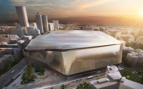 Santiago Bernabéu a Madrid, progetto di gmp architects