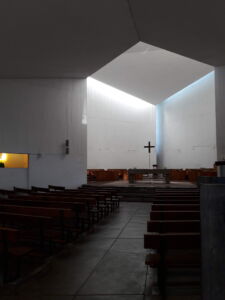 Chiesa del Monastero Benedettino di Las Condes (Cile, 1960) di Martín Correa e Gabriel Guarda (© courtesy of Studio Undurraga Deves)