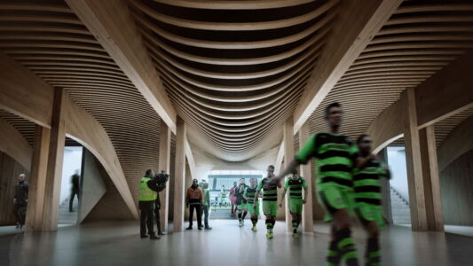 Stadio dei Forest Green Rovers, ZHA