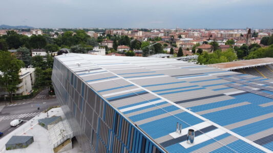Il Gewiss Stadium di Bergamo
