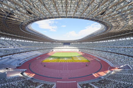Tokyo National Stadium (© Japan Sport Council)