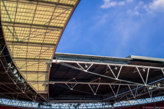 Lo stadio di Wembley a Londra (© Antonio Cunazza)
