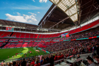 Lo stadio di Wembley a Londra (© Antonio Cunazza)