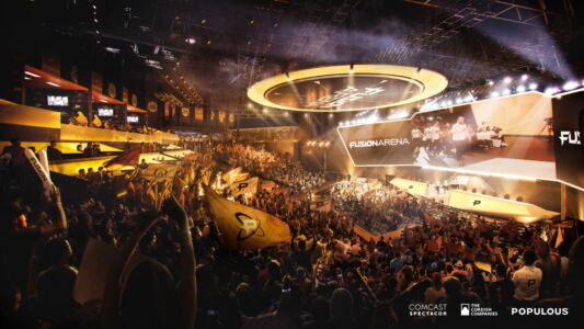 Il progetto per la Philadelphia Fusion Arena (populous.com)