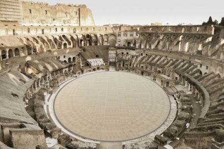 Progetto vincitore del concorso per il Colosseo, di Milan Ingegneria (Invitalia)